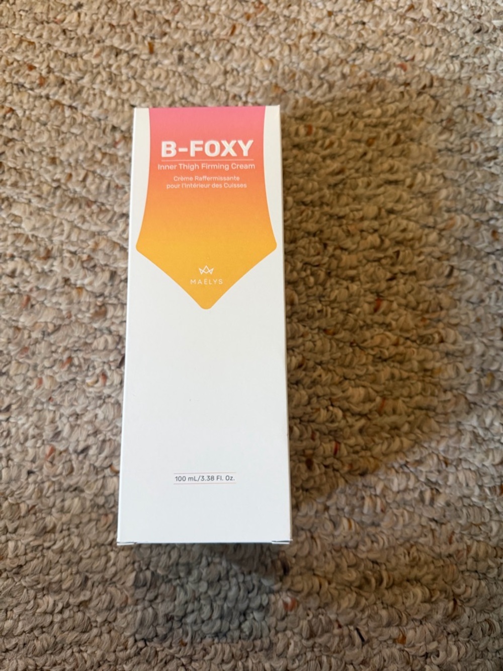 NIB Maelys B-FOXY Inner Thigh Firming Cream